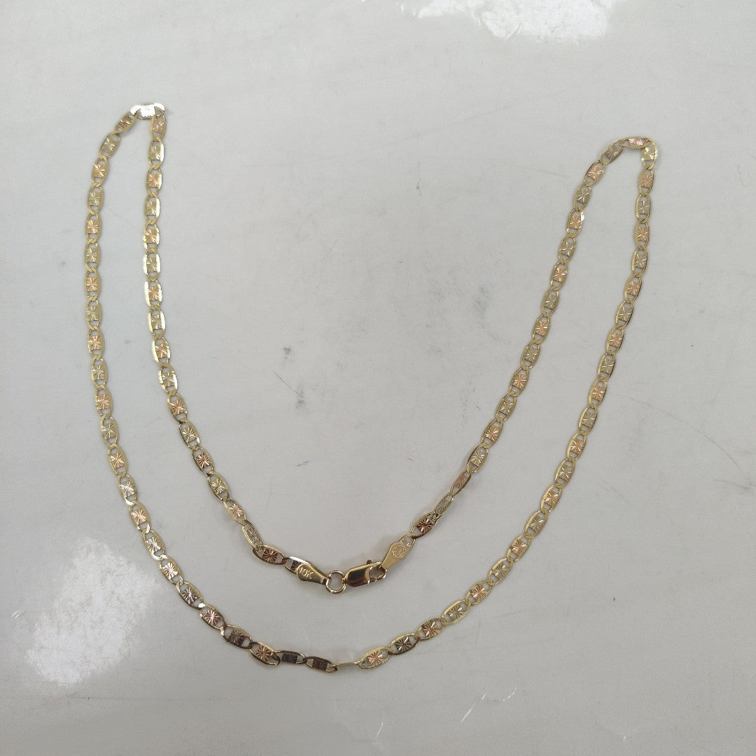 CADENA ORO 10 K 6.8 GRMS (SEMINUEVO)