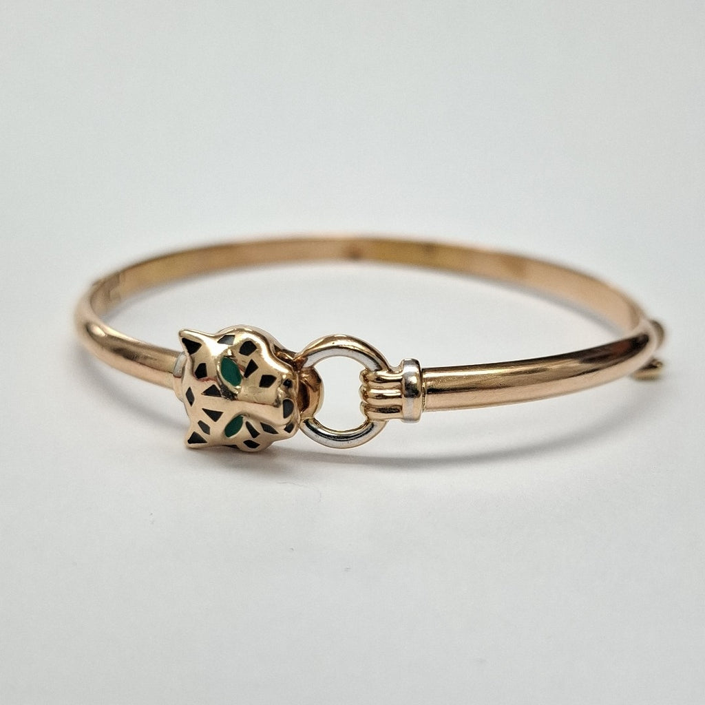 PULSERA RIGIDA ORO 10 K 6.8 GRMS (SEMINUEVO)
