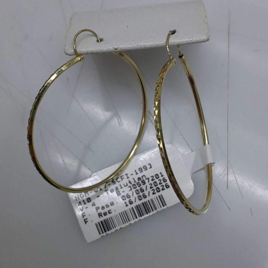 ARRACADAS PAR ORO 14 K 1.8 GRMS (SEMINUEVO)