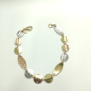 PULSERA ORO,ORO COMBINADO 14 K 6,20 GRMS (SEMINUEVO)