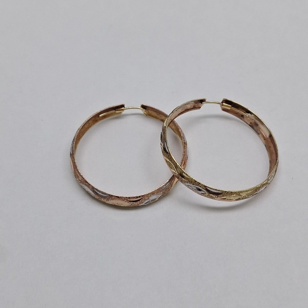 ARRACADAS PAR ORO 14 K 5 GRMS (SEMINUEVO)