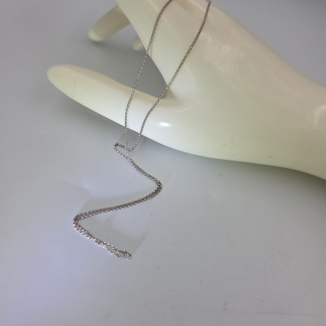 CADENA ORO BLANCO 14 K 1,50 GRMS (SEMINUEVO)
