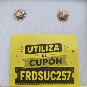 BROQUELES PAR ORO,ORO COMBINADO 10 K 0,60 GRMS (SEMINUEVO)