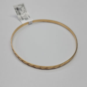 PULSERA RIGIDA ORO 14 K 6.7 GRMS (SEMINUEVO)