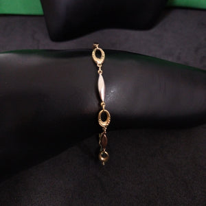 PULSERA ORO COMBINADO 10 K 3,00 GRMS (SEMINUEVO)