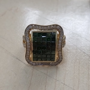 ANILLO ORO 14 K 6.5 GRMS (SEMINUEVO)