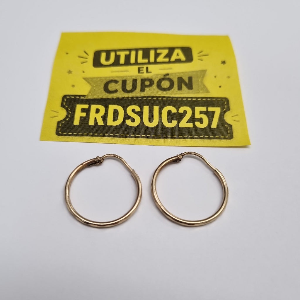 ARRACADAS PAR ORO 10 K 1.1 GRMS (SEMINUEVO)