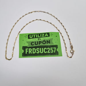 CADENA ORO 10 K 0,90 GRMS (SEMINUEVO)