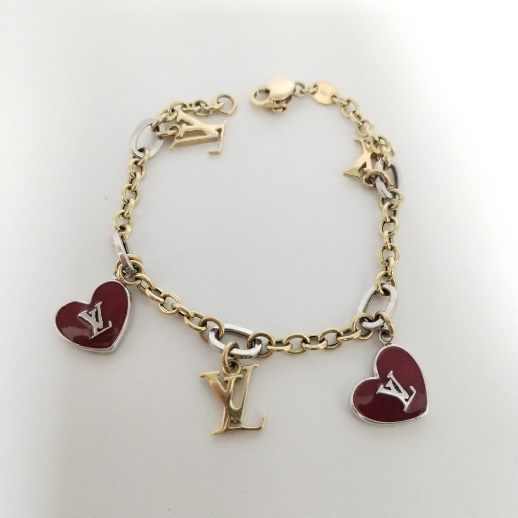 PULSERA ORO COMBINADO 14 K 12,40 GRMS (SEMINUEVO)