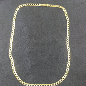 CADENA ORO COMBINADO 10 K 24 GRMS (SEMINUEVO)