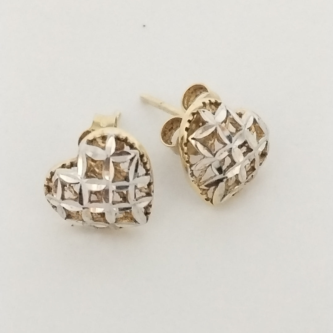 BROQUELES PAR ORO COMBINADO 14 K 1.4 GRMS (SEMINUEVO)