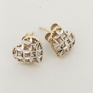 BROQUELES PAR ORO COMBINADO 14 K 1.4 GRMS (SEMINUEVO)