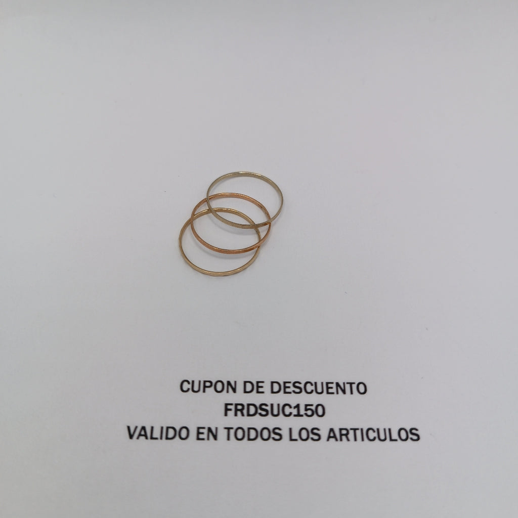 ANILLO ORO 10 K 1,20 GRMS (SEMINUEVO)