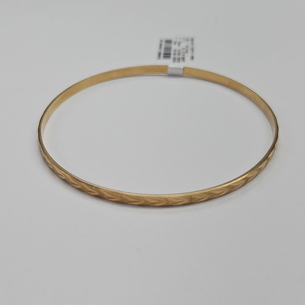 PULSERA RIGIDA ORO 14 K 6.8 GRMS (SEMINUEVO)