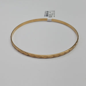 PULSERA RIGIDA ORO 14 K 6.8 GRMS (SEMINUEVO)