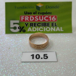 ARGOLLA ORO 8 K 3.7 GRMS (SEMINUEVO)
