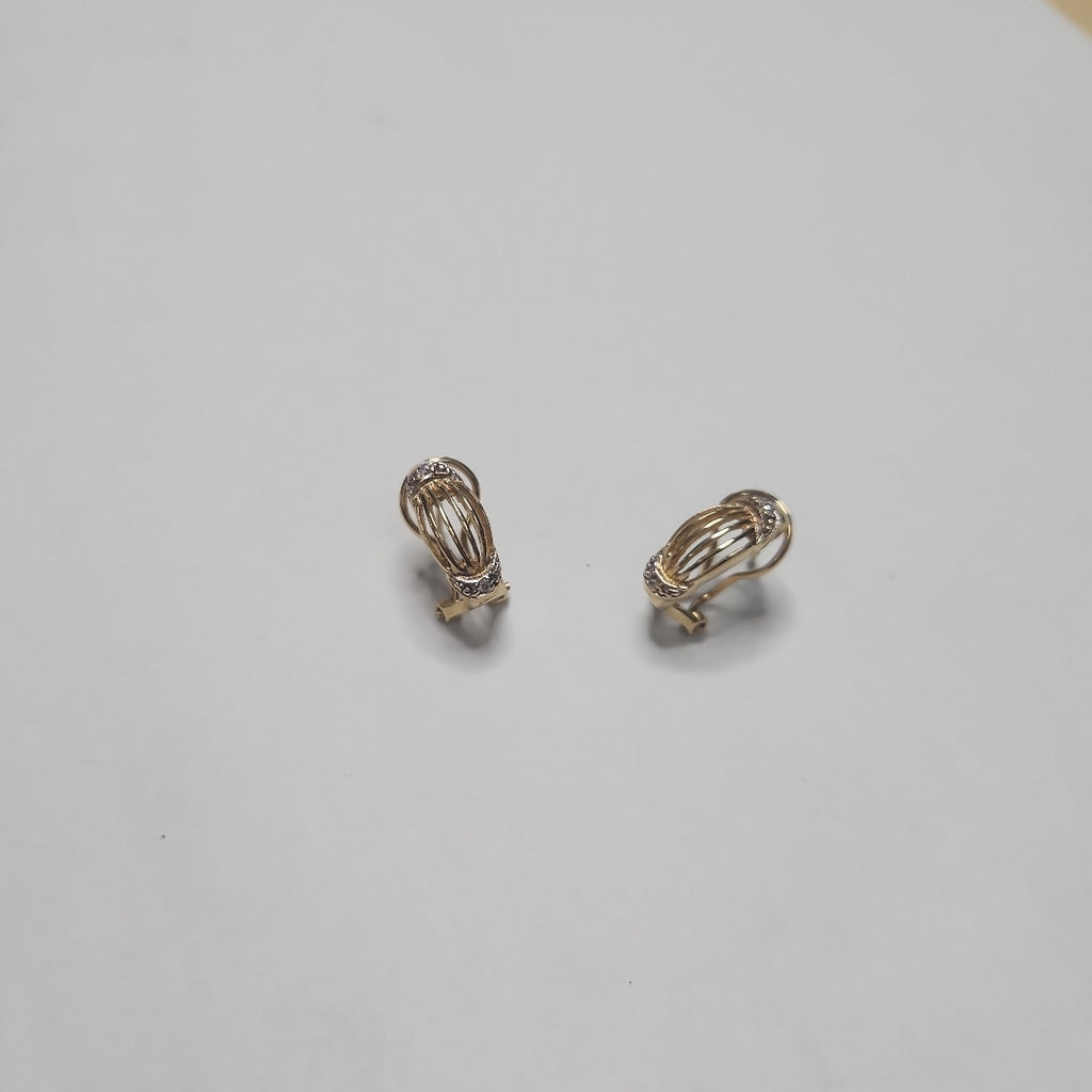 ARETES PAR ORO 14 K 3.4 GRMS (SEMINUEVO)