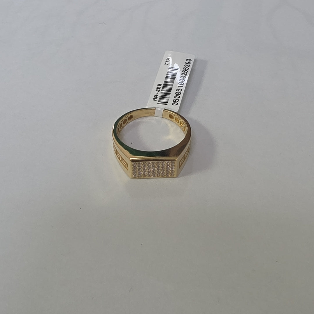 ANILLOS CABALLERO ORO 14K 3.7 (NUEVO)