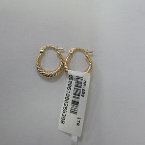 ARRACADAS ORO 14K 1.1 (NUEVO)