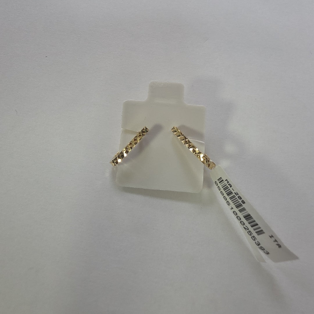 BROQUELES ORO 14K 1.5 (NUEVO)