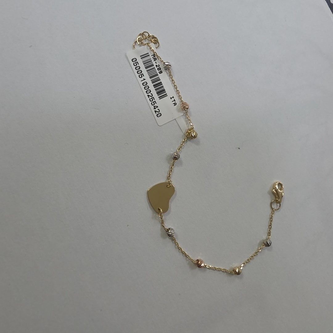 PULSERAS DAMA ORO 14K 1.5 (NUEVO)