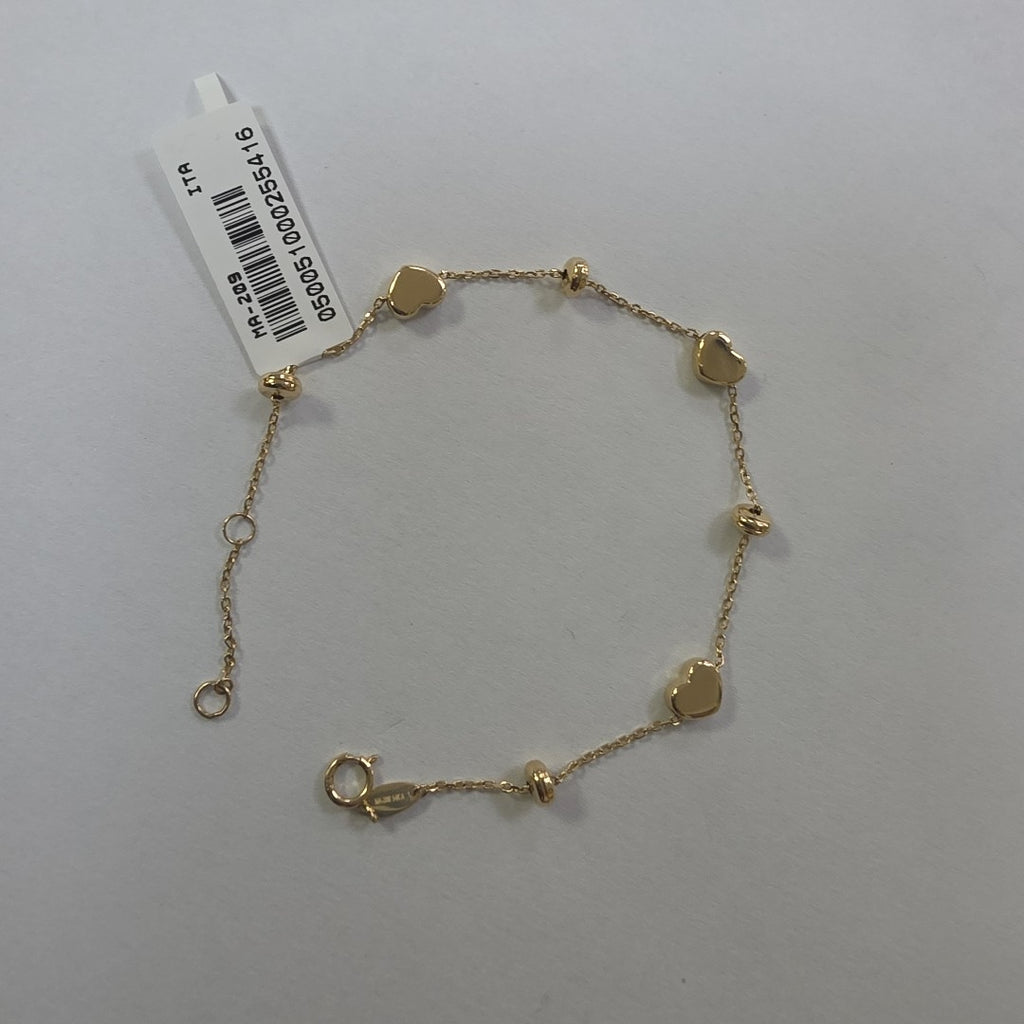 PULSERAS DAMA ORO 14K 1.4 (NUEVO)