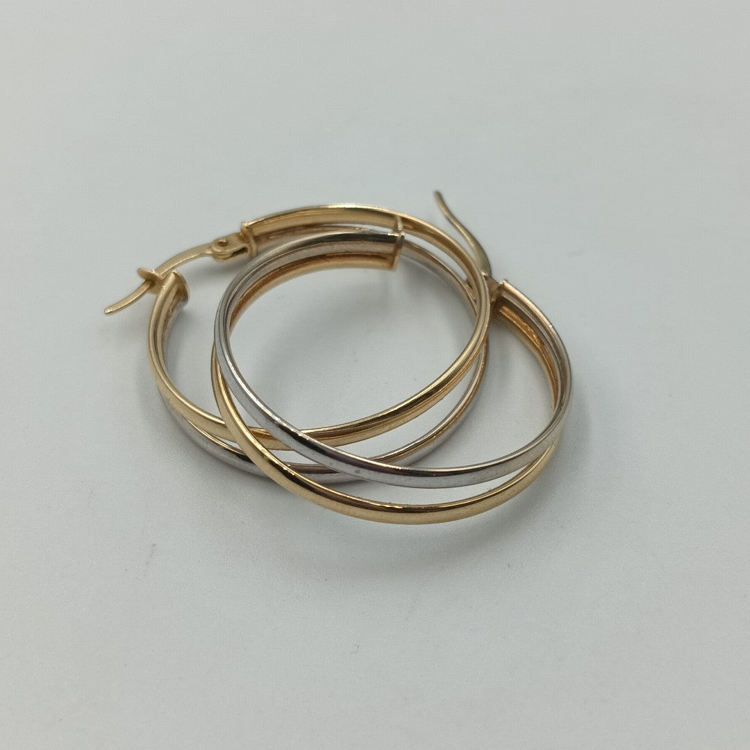 ARRACADAS PAR ORO 14 K 2,70 GRMS (SEMINUEVO)