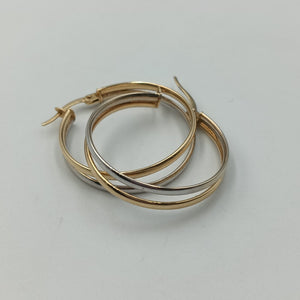 ARRACADAS PAR ORO 14 K 2,70 GRMS (SEMINUEVO)