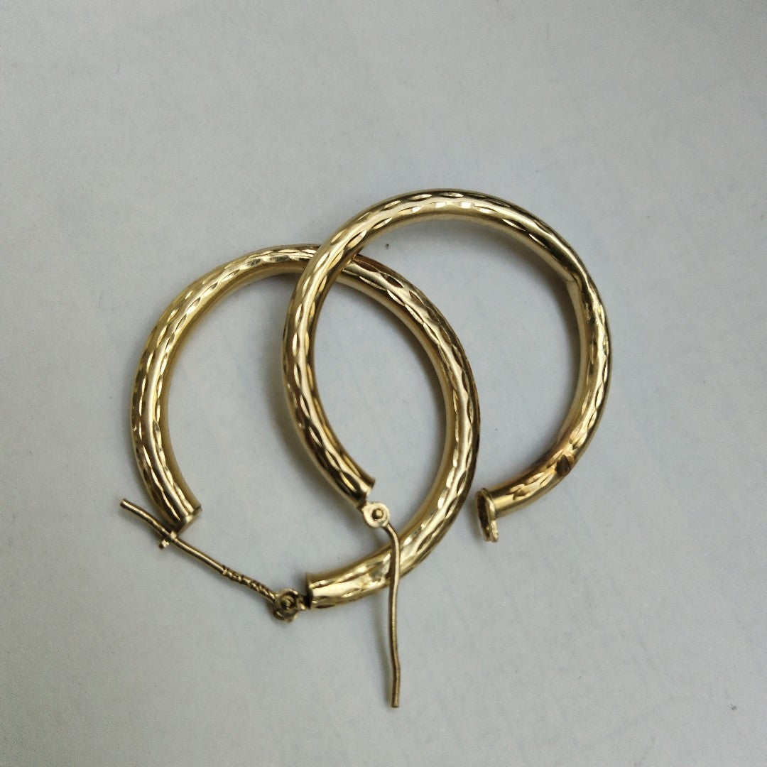 ARRACADAS PAR ORO 14 K 2,20 GRMS (SEMINUEVO)