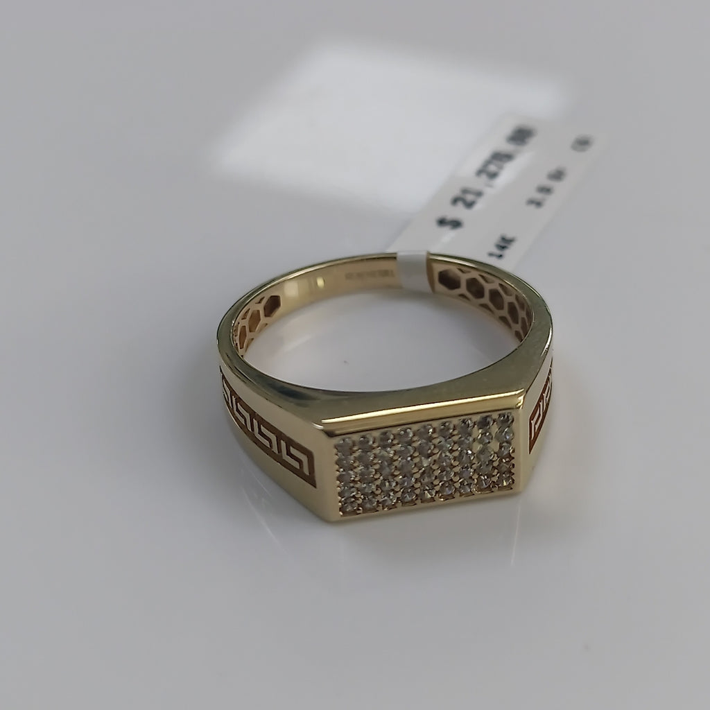 ANILLOS CABALLERO ORO 14K 3.5 (NUEVO)