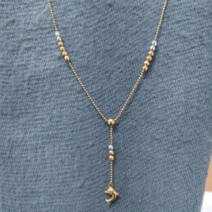 GARGANTILLA ORO COMBINADO 14 K 3,50 GRMS (SEMINUEVO)