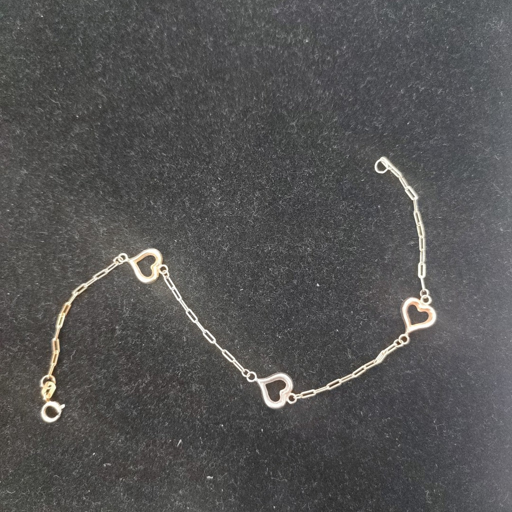 PULSERA ORO, ORO COMBINADO 14 K 1.6 GRMS (SEMINUEVO)