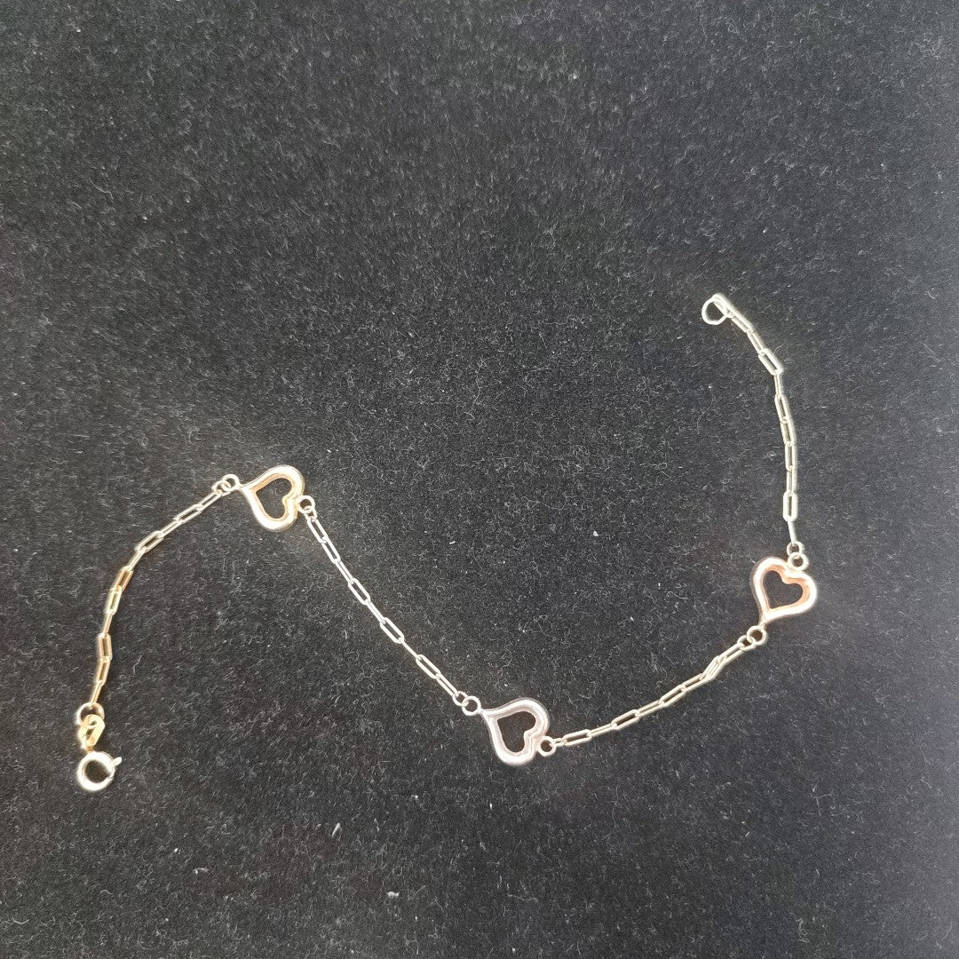 PULSERA ORO, ORO COMBINADO 14 K 1.6 GRMS (SEMINUEVO)