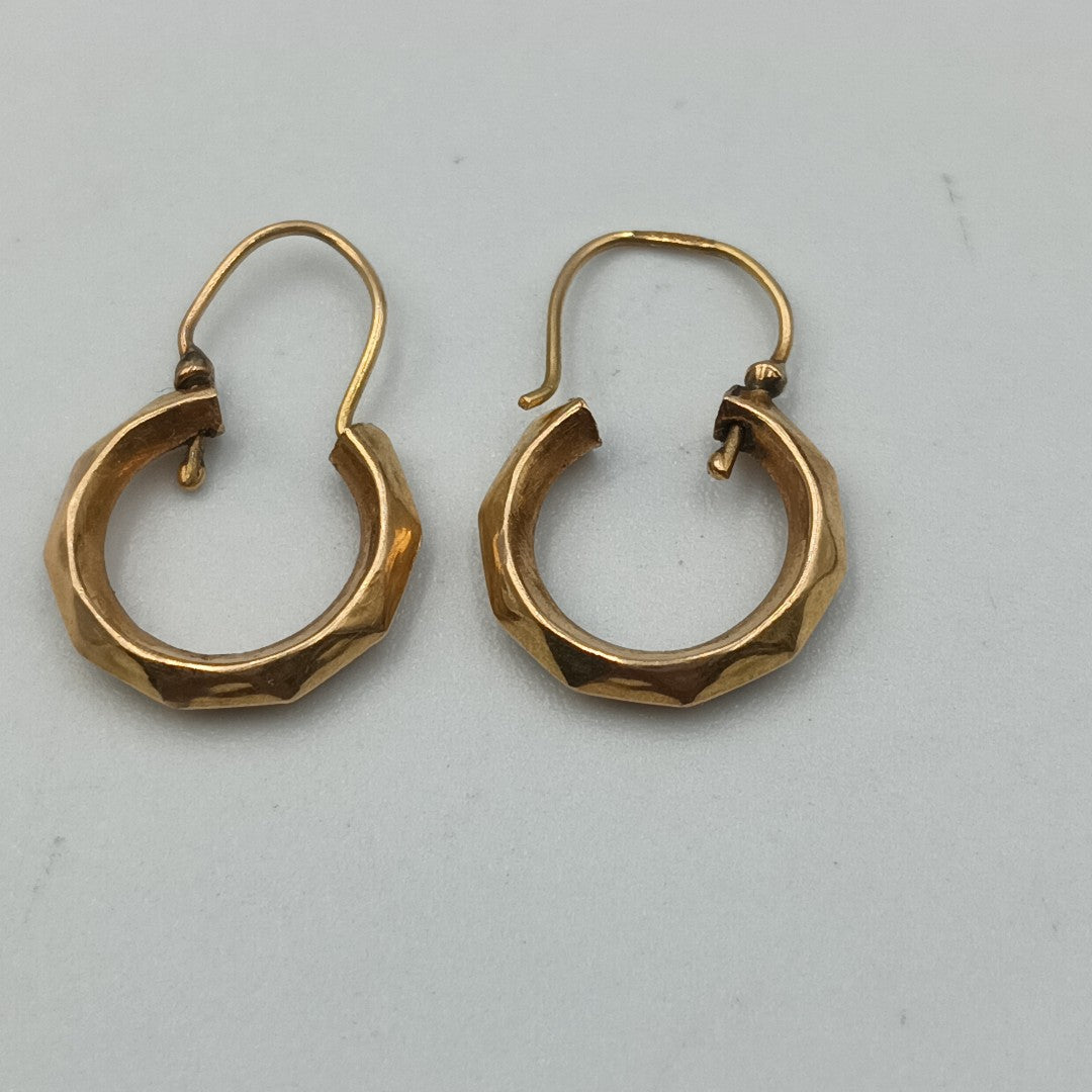 ARRACADAS PAR ORO 10 K 0.6 GRMS (SEMINUEVO)
