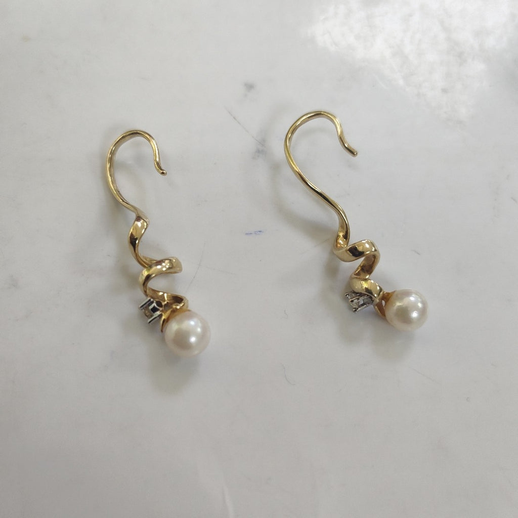 ARETES PAR ORO 14 K 3,00 GRMS (SEMINUEVO)