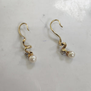 ARETES PAR ORO 14 K 3,00 GRMS (SEMINUEVO)