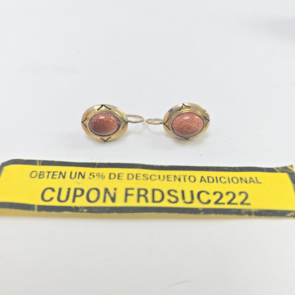 ARETES PAR ORO 8 K 1.3 GRMS (SEMINUEVO)