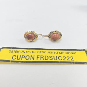 ARETES PAR ORO 8 K 1.3 GRMS (SEMINUEVO)