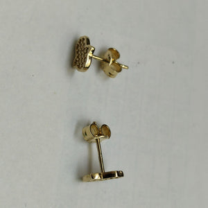 BROQUELES ORO 14K 1.3 (NUEVO)