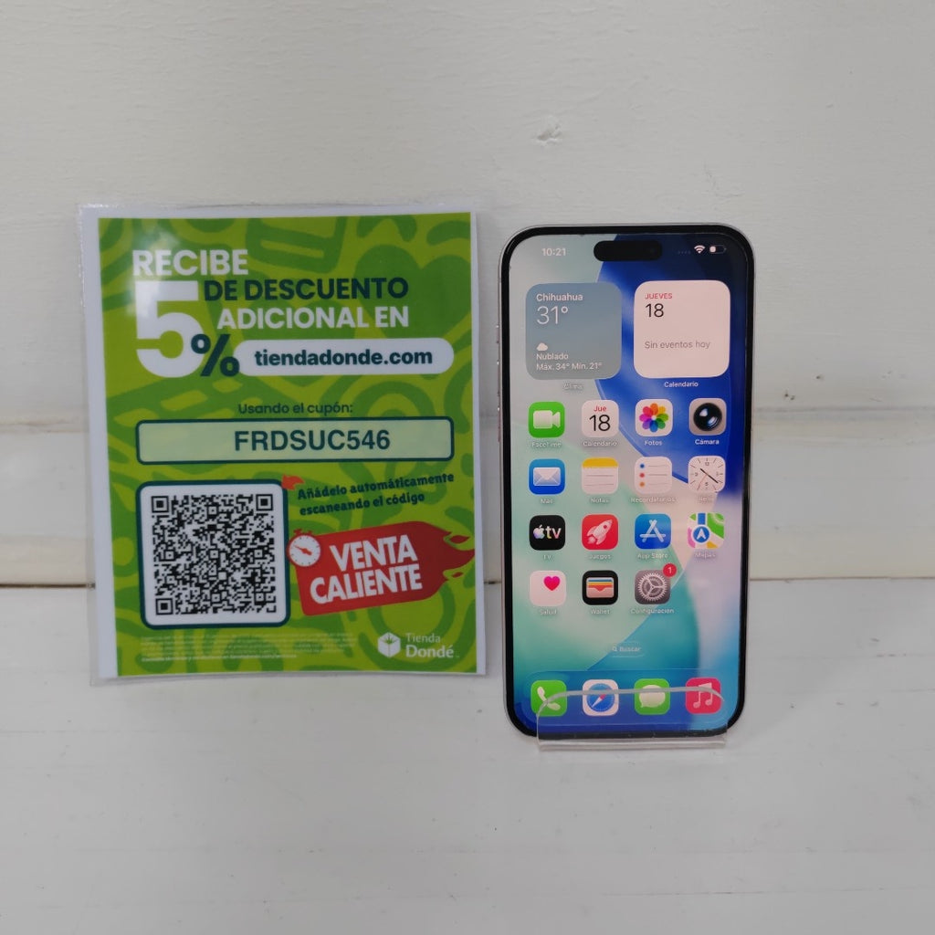 CELULAR APPLE IPHONE 15 PLUS A3093 (2023) 128 GB 6 GB RAM (SEMINUEVO)