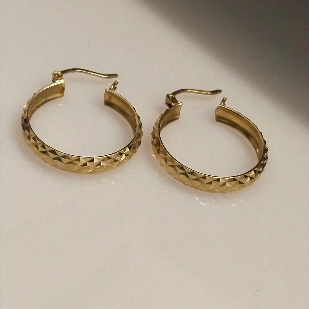 ARRACADAS PAR ORO 8 K 3,30 GRMS (SEMINUEVO)