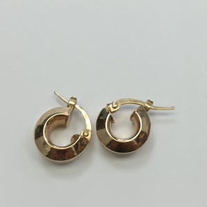 ARRACADAS PAR ORO 14 K 2 GRMS (SEMINUEVO)