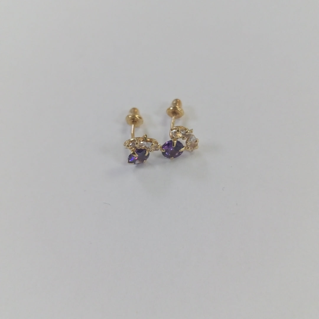 BROQUELES PAR ORO 10 K 0,60 GRMS (SEMINUEVO)