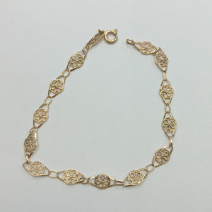 PULSERA ORO 14 K 3.3 GRMS (SEMINUEVO)