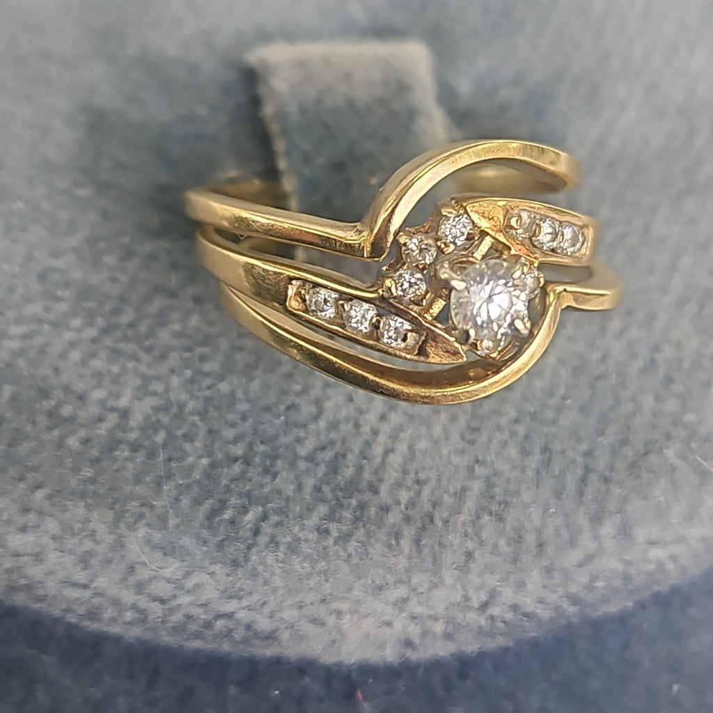 ANILLO ORO 10 K 4,00 GRMS (SEMINUEVO)