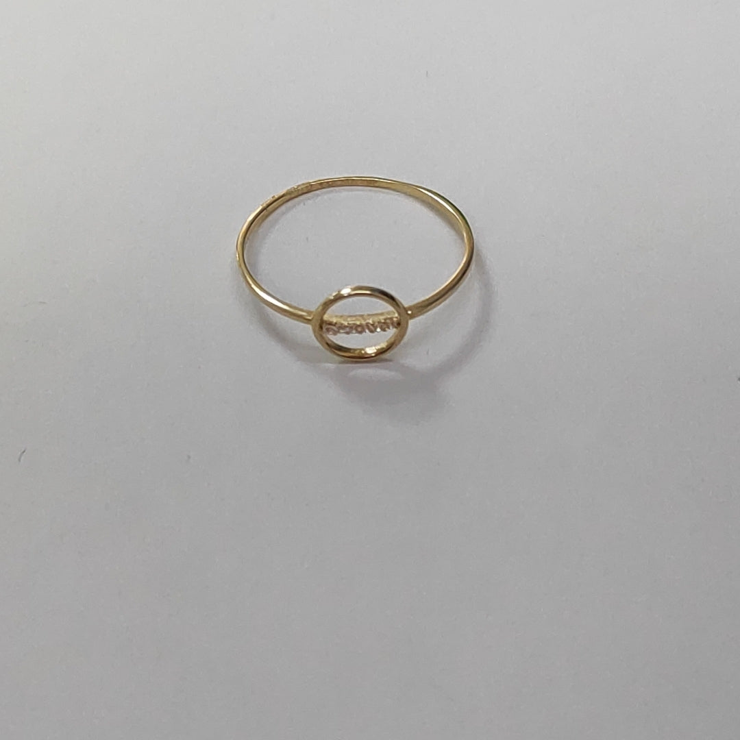 ANILLOS DAMA ORO 14K 0.8 (NUEVO)