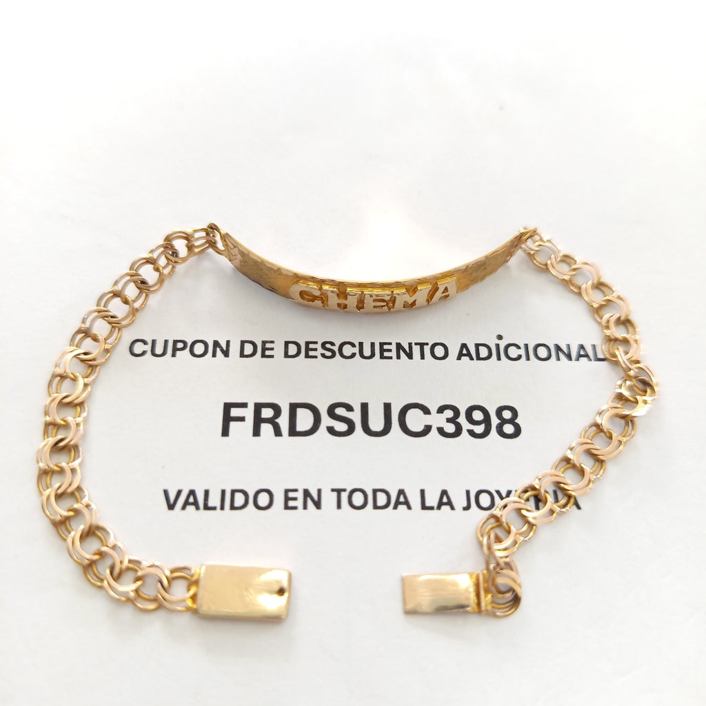 ESCLAVA ORO 10 K 5.6 GRMS (SEMINUEVO)