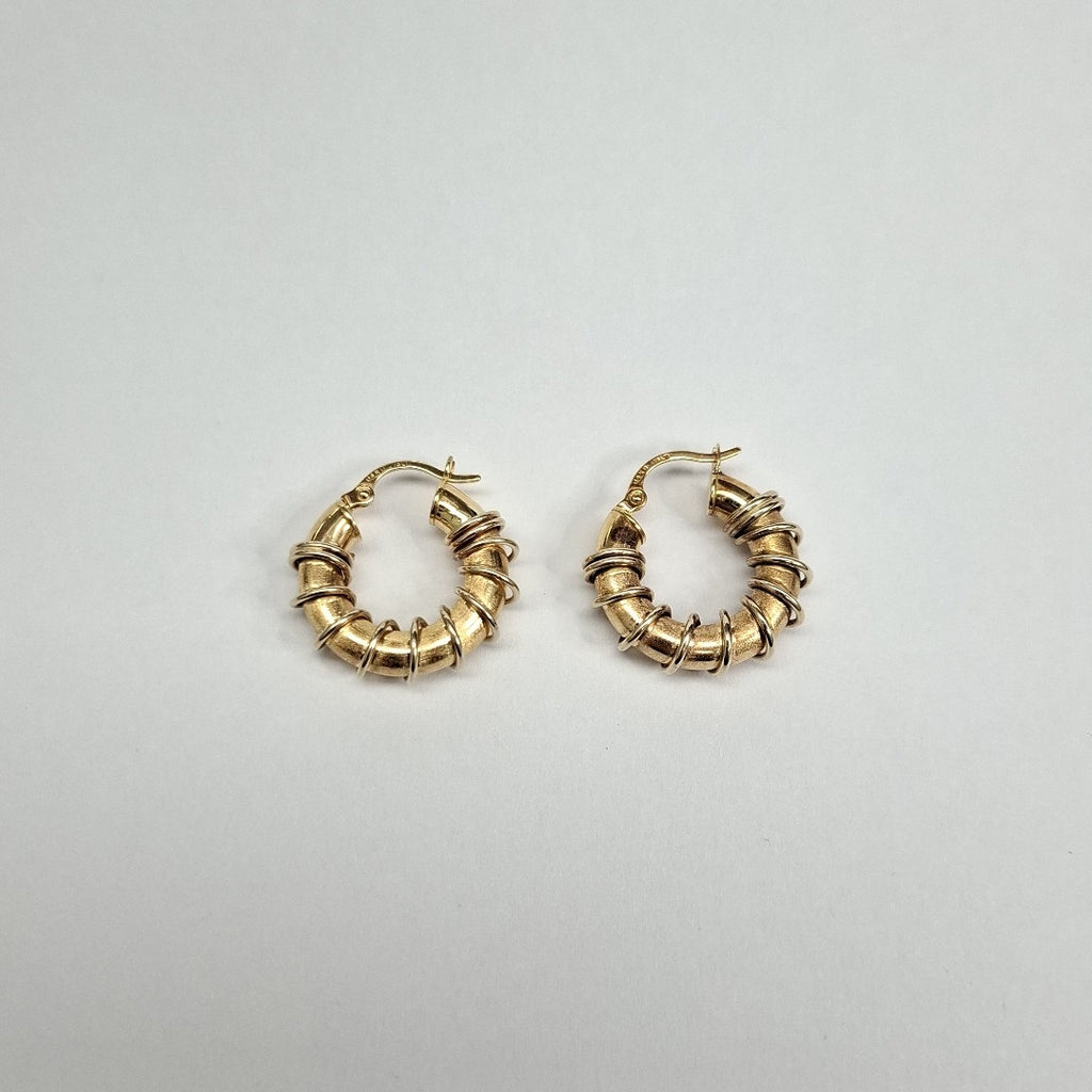ARRACADAS PAR ORO 14 K 4,50 GRMS (SEMINUEVO)