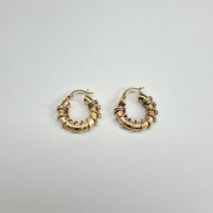 ARRACADAS PAR ORO 14 K 4,50 GRMS (SEMINUEVO)