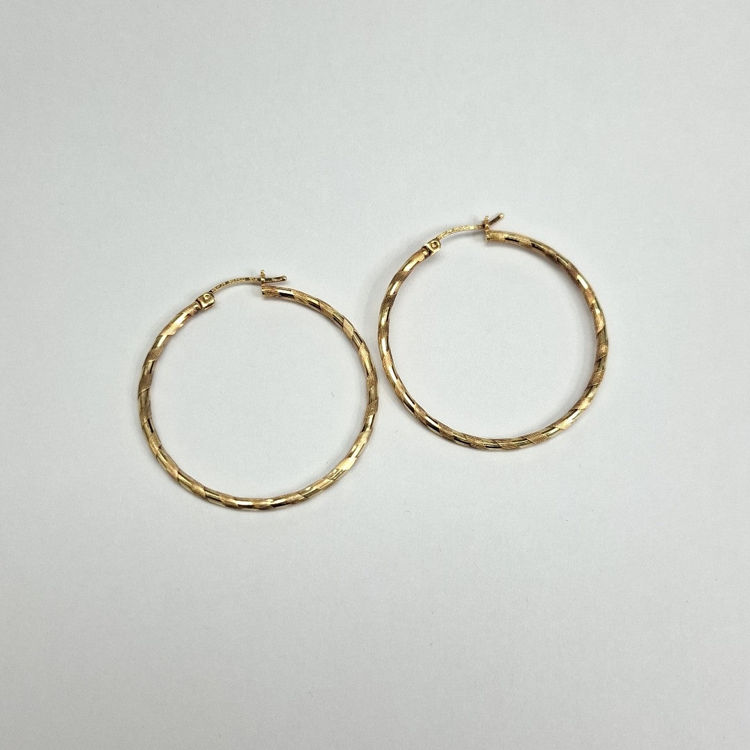 ARRACADAS PAR ORO 8 K 3,20 GRMS (SEMINUEVO)